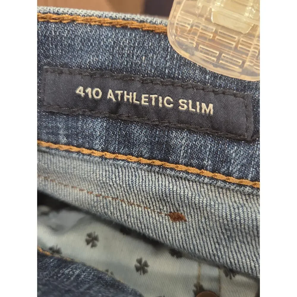Lucky Brand 410 Athletic Slim Men's Blue Jeans Size 34/32